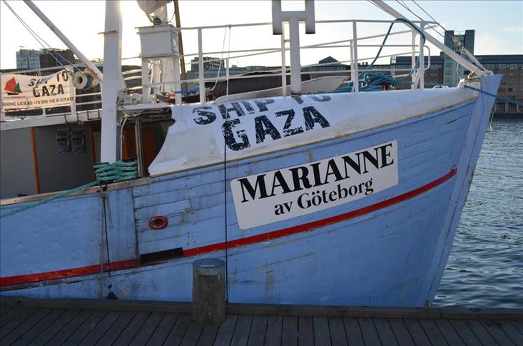 Aid flotilla stops by France on its way to Gaza
