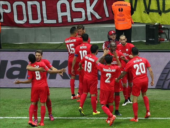 Football: Sevilla crowned as UEFA Europa League winners
