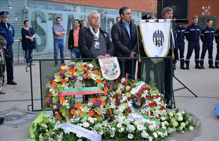 Heysel Stadium disaster victims remembered