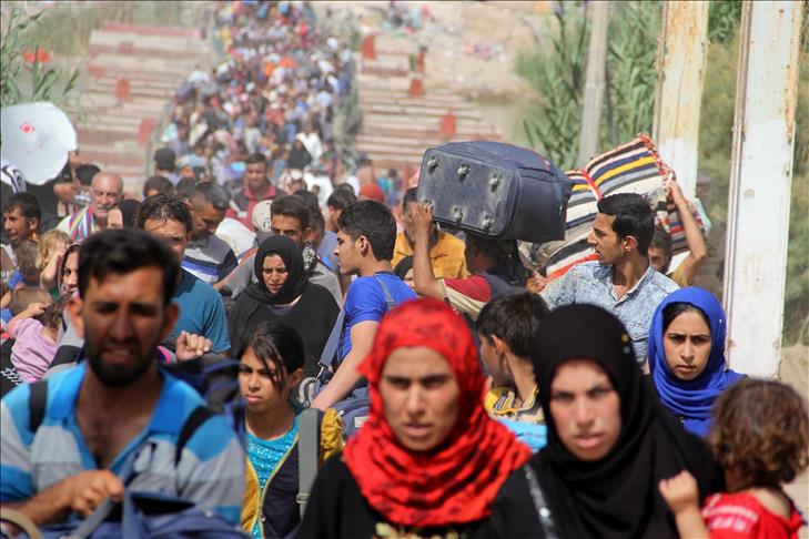 Number of displaced Iraqis reaches three million