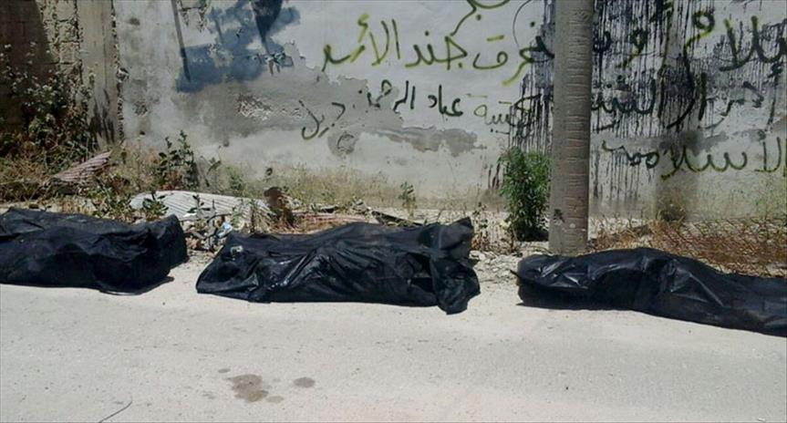 Syria: 29 bodies found in water wells