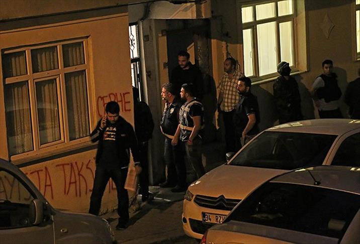 At least 10 suspected DHKP-C members detained in Istanbul