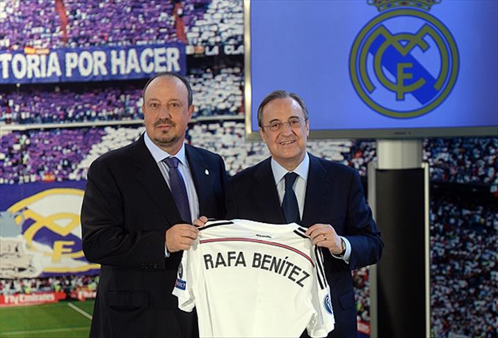 Real Madrid'de Benitez dönemi başladı