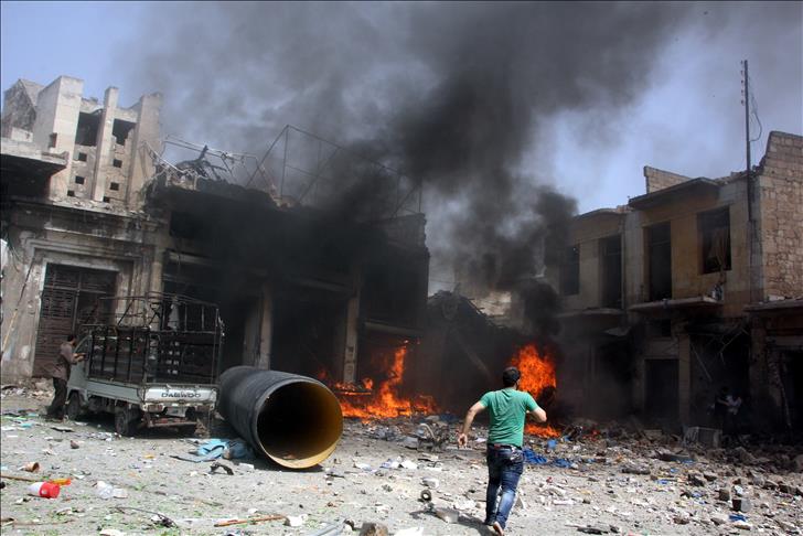 Syrian regime airstrikes kill 20 civilians in Aleppo