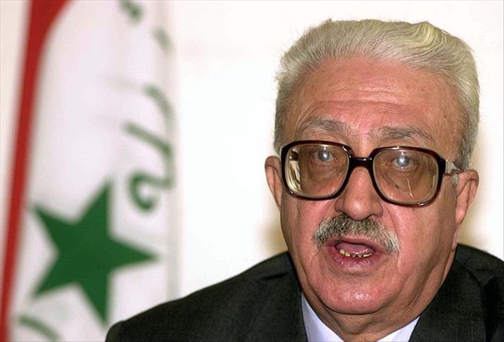 Former Saddam Hussein aide Tariq Aziz dies