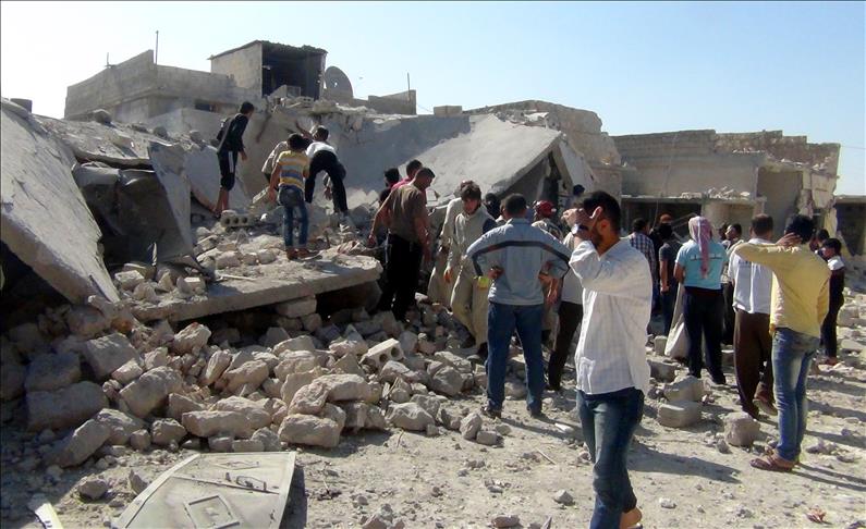 Syria: 10 civilians killed in regime barrel bomb attacks
