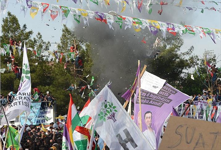 Suspect detained over HDP rally bomb: Turkish PM