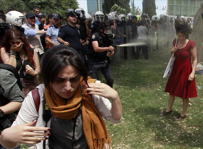 Policeman sentenced in Gezi's 'lady in red' trial