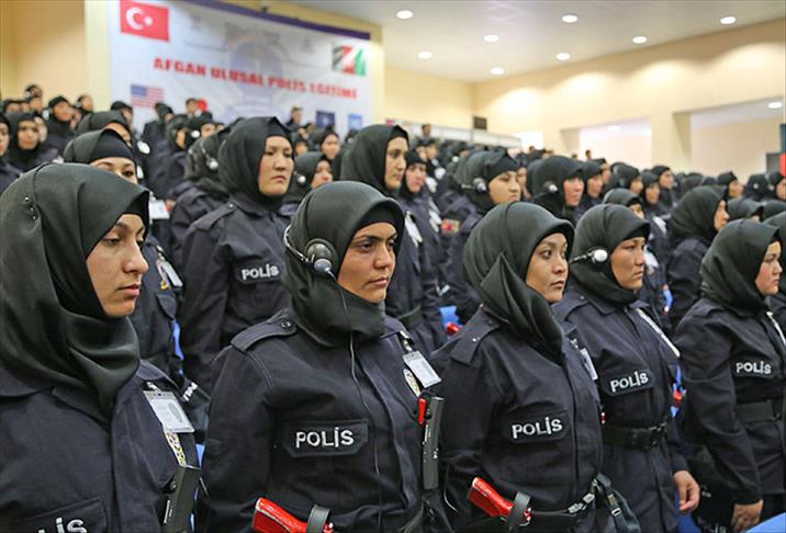 Afgan kadın polis adayları Sivas'ta eğitim görecek