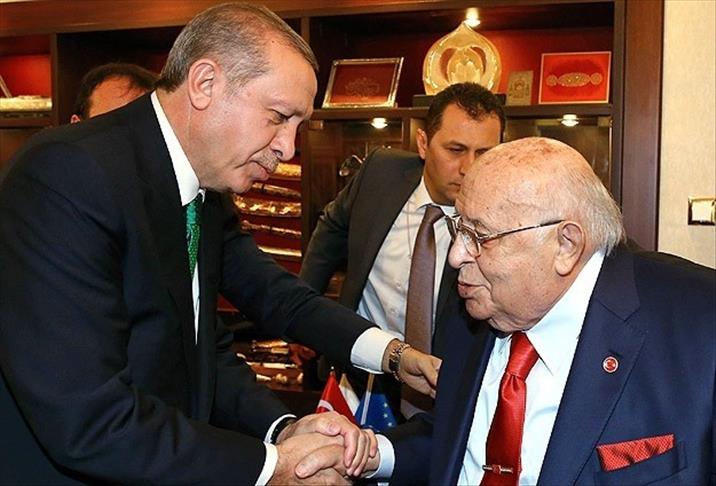 Erdogan pays tribute to Turkey's ex-president Demirel