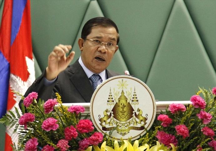 Cambodian PM Hun Sen elected ruling party president