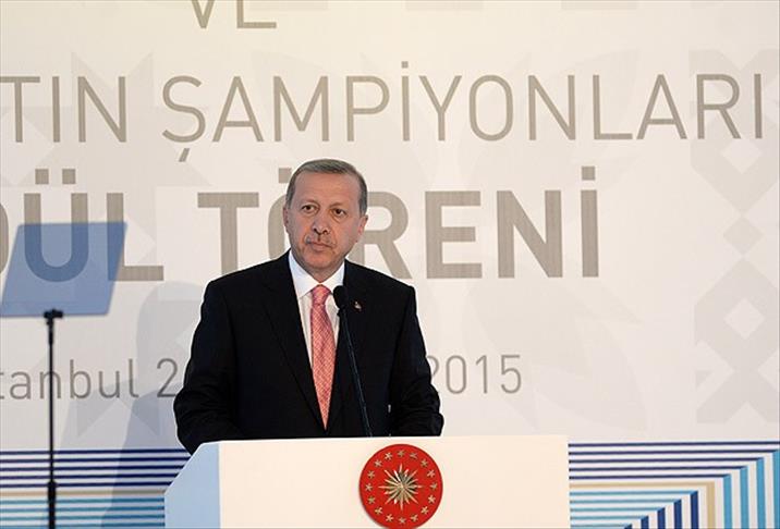 Erdogan repeats call for government