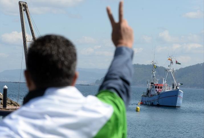 Gaza flotilla activists vow to face Israel nonviolently