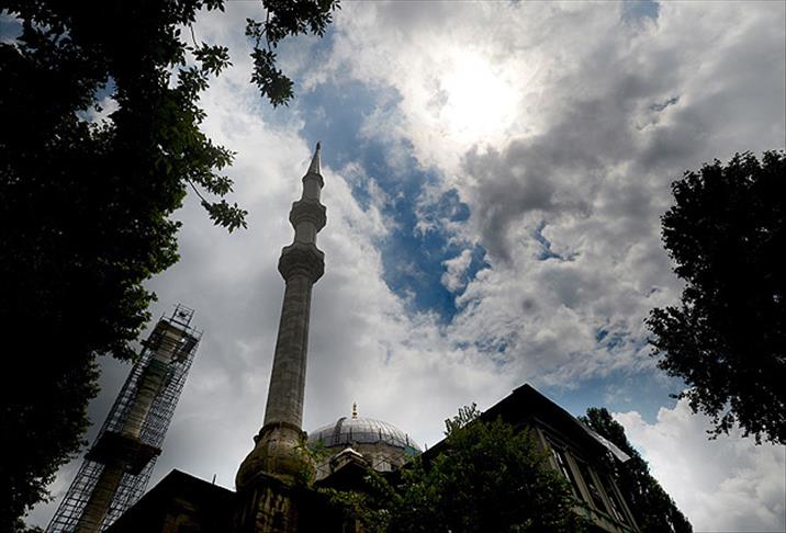 Nusretiye Camisi'nde restorasyon çalışmaları hızlandı