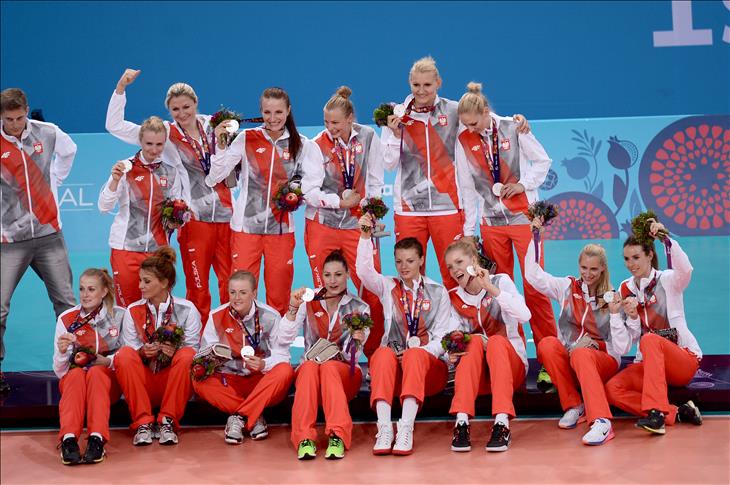 Turkish volleyballers win gold in European Games