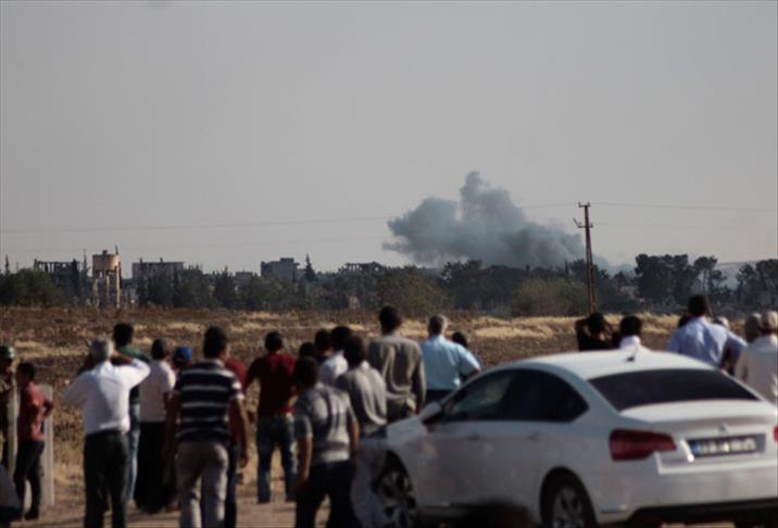 Kobani'de patlama