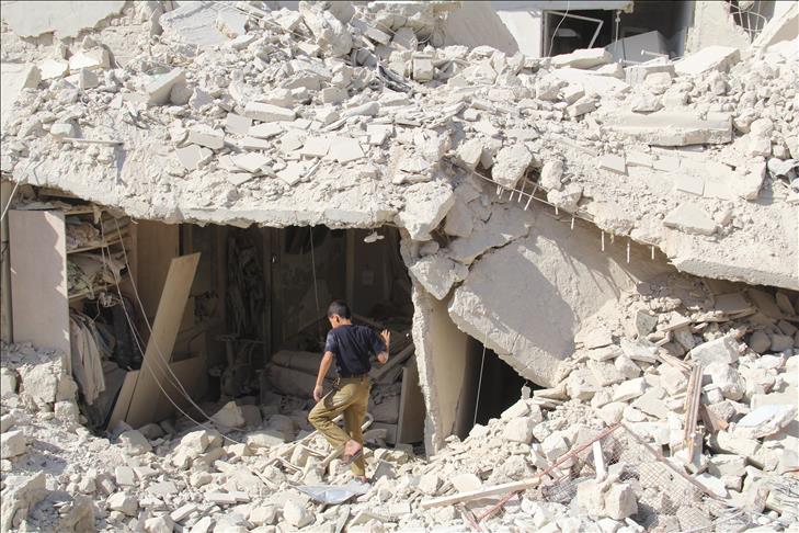 Regime barrel bomb attack leaves 13 dead in Syria