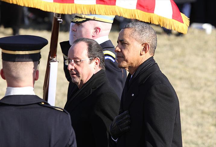 Hollande Obama ile Yunanistan'ı görüştü