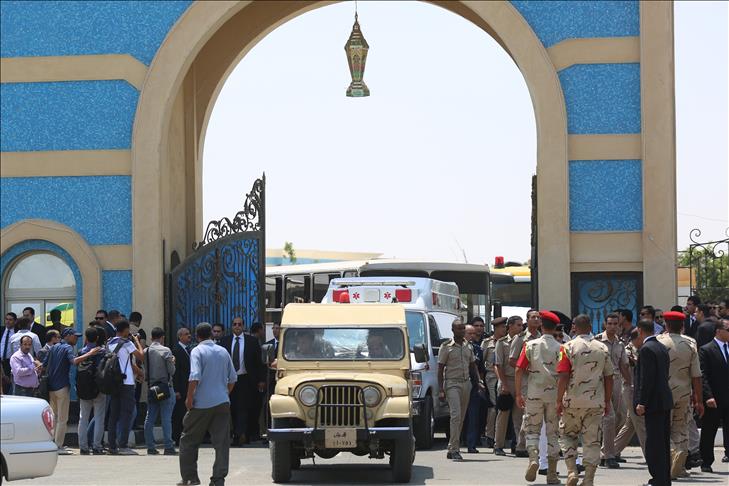 Egypte: Obsèques du procureur général Hisham Barakat