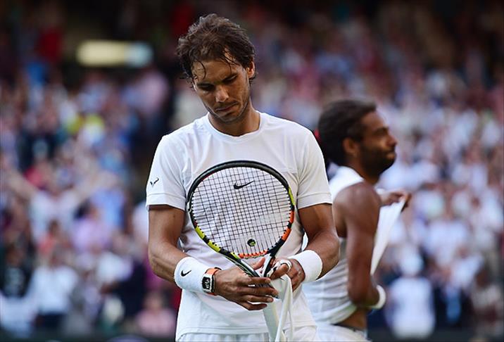Nadal Wimbledon'a veda etti
