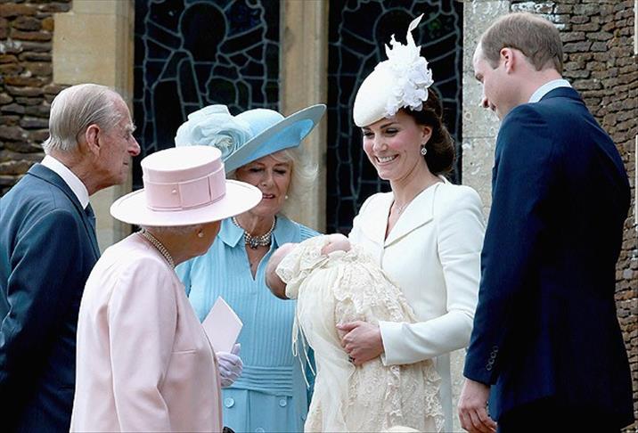 UK: Baby Princess Charlotte baptized at historic church