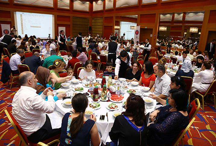 TİKA Azerbaycan'da iftar programı düzenledi