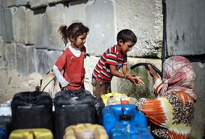 Gazze'de su sıkıntısı ciddi boyutlara ulaştı