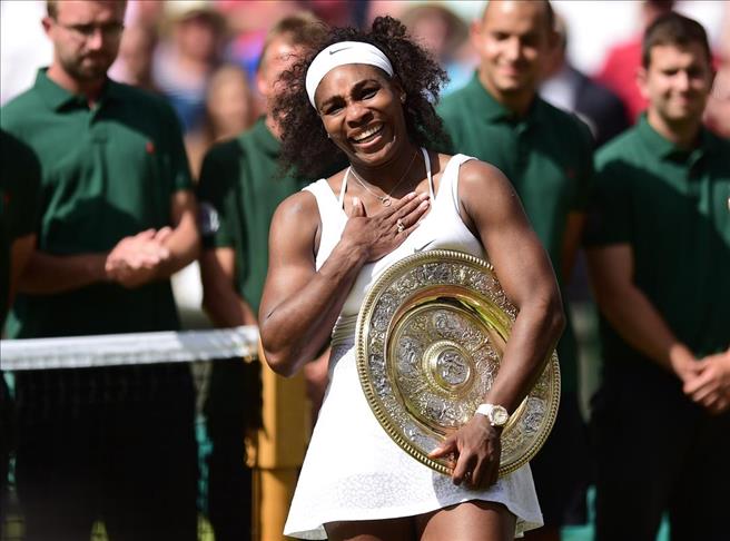 Tennis: Serena wins sixth Wimbledon singles title