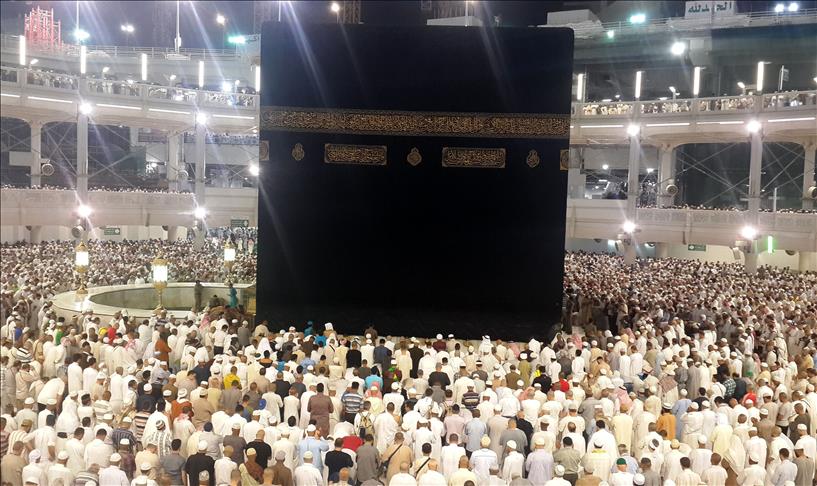 Two million Muslims attend night prayer in Mecca