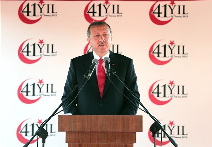 Erdogan's optimism for Cyprus' future