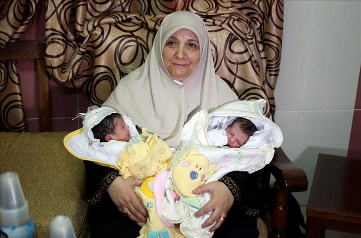 Palestinian twins born of sperm smuggled from Israeli prison