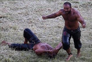 Orhan Okulu triumphs in Kirkpinar oil wrestling
