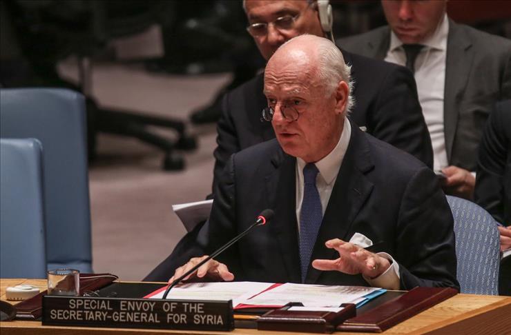 UN's Syria envoy presents new peace proposal