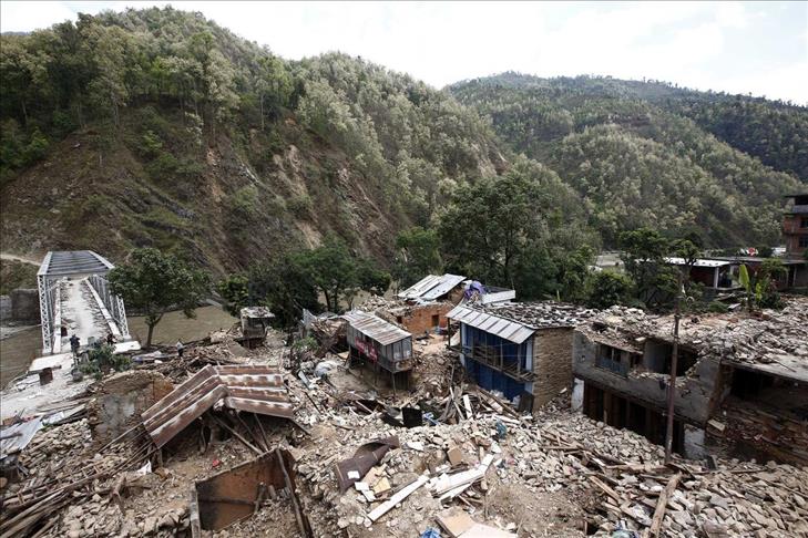 Nepal Monsoon Rains Trigger Landslides Killing 26