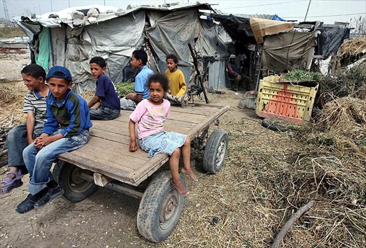 Gazze halkı yoksul ve işsiz