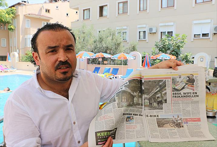 Hollandalı gazeteciler Türkiye'deki güvenli tatili yazdı