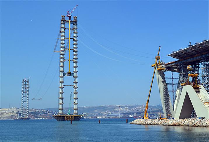İzmit Körfez Geçişi Asma Köprüsü Mart 2016'da açılacak