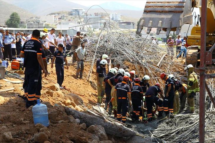 Bodies recovered at site of Turkish construction accident