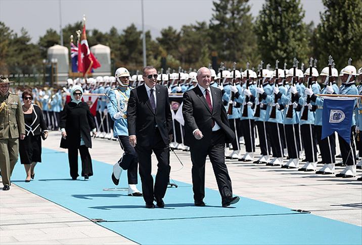 Avustralya Genel Valisi Cosgrove Ankara'da
