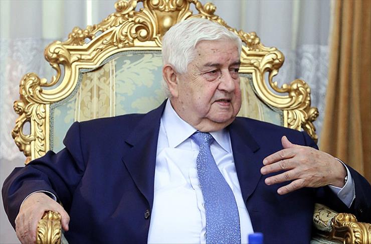 Suriye Dışişleri Bakanı Muallim Umman Sultanlığı'nda