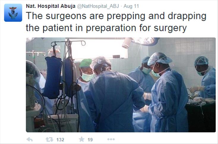 In 1st, Nigeria hospital live-tweets open-heart surgery