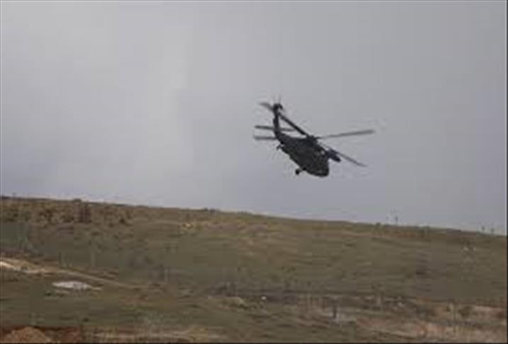Mısır'da askeri helikopter düştü