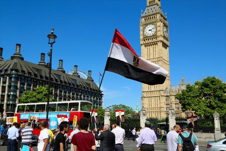 UK Egyptians mark 2-year anniversary of Cairo killings