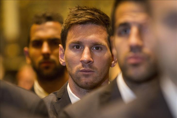 Lionel Messi, élu joueur de l'année en Europe
