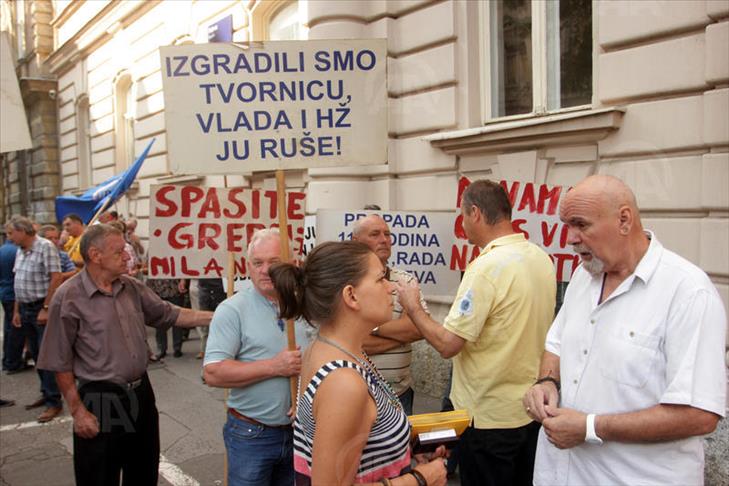 Hrvatska: Radnici TŽV "Gredelj“ pred USKOK-om tražili hitnu istragu o pronevjeri 750 milijuna eura