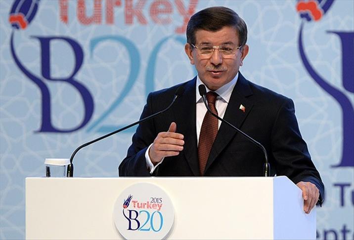 Turkey PM: Refugee crisis 'matter of humanity's future'