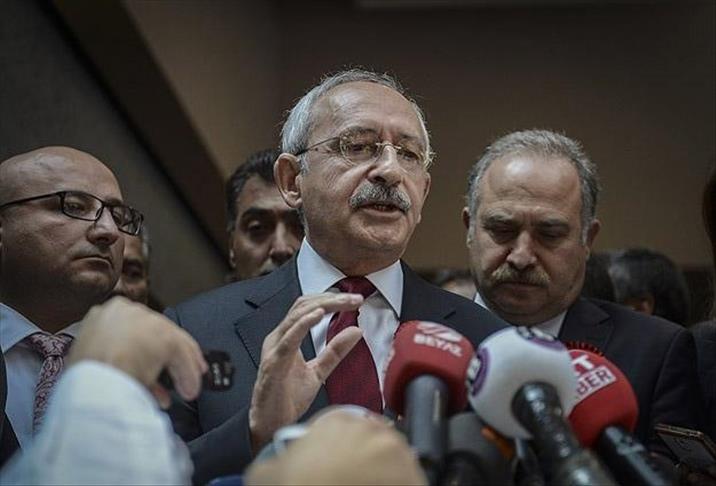 CHP leader rules out delay of snap elections