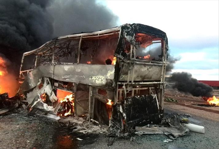 15 killed in Brazil bus crash, 66 injured