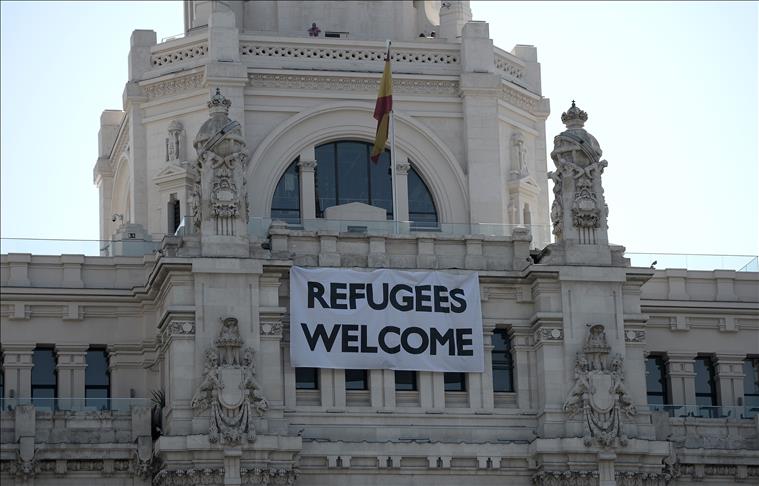 La mairie de Madrid souhaite la bienvenue aux réfugiés