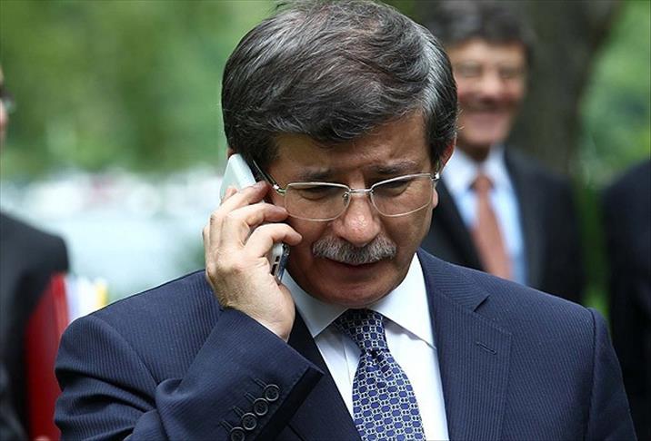 Başbakan Davutoğlu'ndan şehit babasına taziye telefonu